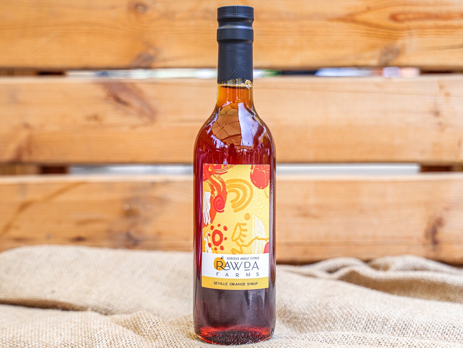 Syrup Seville Orange (Bottle) - Rawda Farms