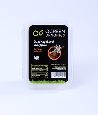 Goat Kashkaval Organic (Pack) - Agreen Organics