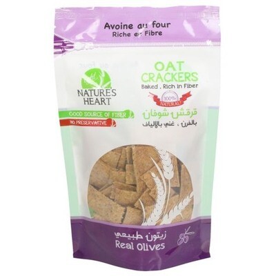 Crackers Oat Olives (Bag) - Nature's Heart