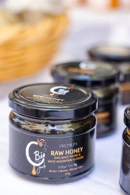 Honey Raw (Jar) - C. Bio Jaoude