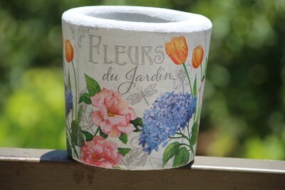 Concrete Fleurs du Jardin (Pot) - Coup de Glue