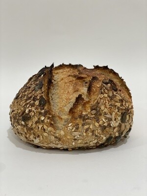 Sourdough Loaf Multiseeded (Piece) - Masa Madre