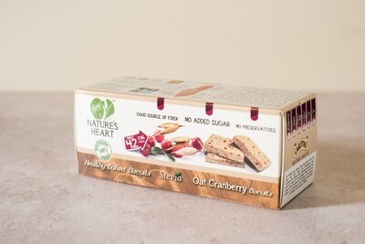 Cookies Stevia Oat Cranberry (Box) - Nature's Heart