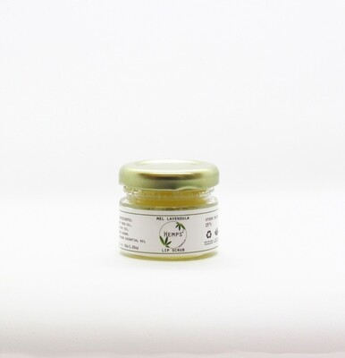 Lip Scrub Honey (Saccharo Lavendula) (Jar) - Hemps LB