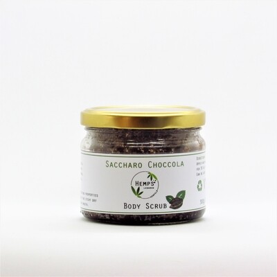 Body Scrub Chocolate Mint (Saccharo choccola) (Jar) - Hemps LB