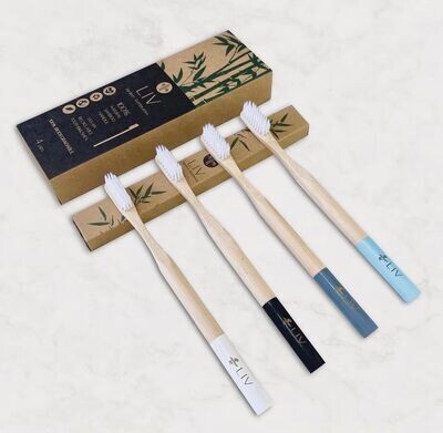 Toothbrush Bamboo Round (Piece) - LIV Bamboo