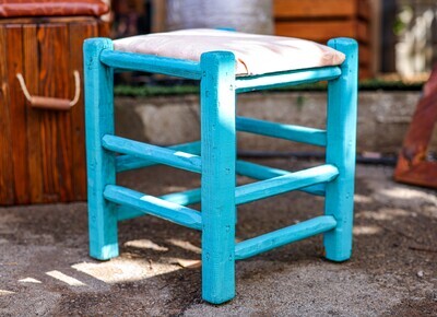 Chair Blue (Piece) - Wood Working 110