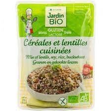 Céréales Et Lentilles Cuisinées (Bag) - Jardin Bio