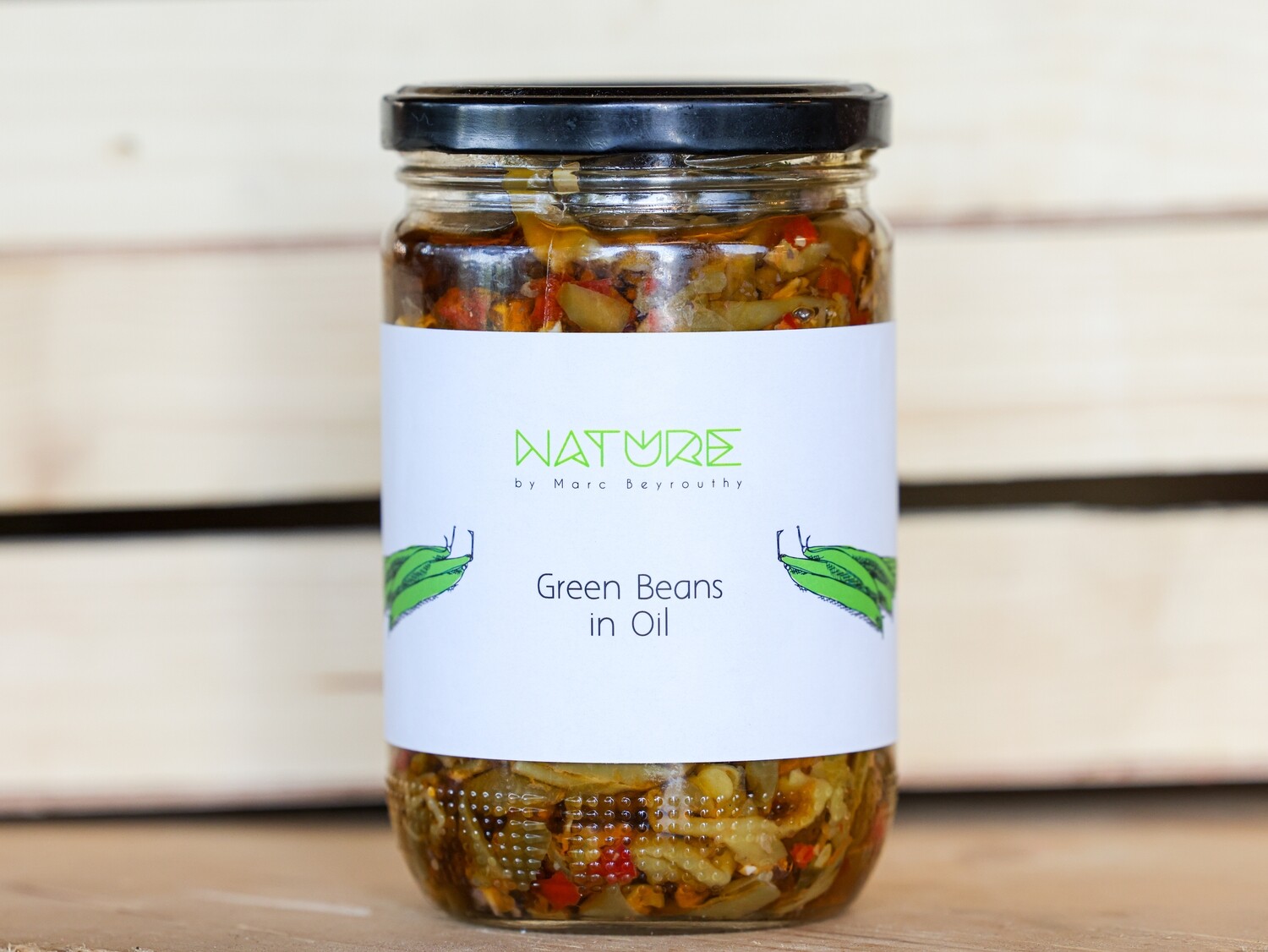Green Beans in Oil (Jar) - Nature by Marc Beyrouthy