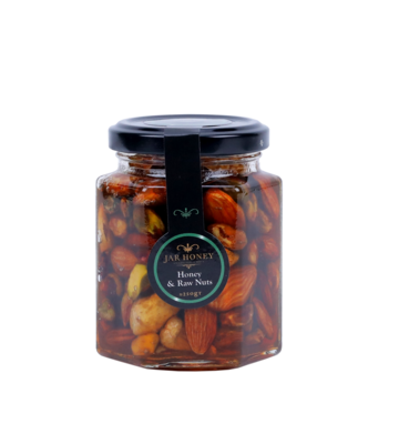 Honey with Raw Nuts (Jar) - JAR HONEY