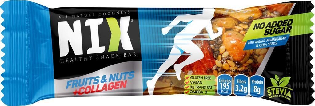 Fruits & Nuts Collagen Stevia (Bar) - NIX