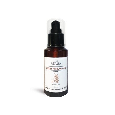 Sweet Almond Oil Organic (Bottle) - Azalia