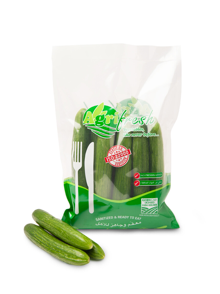 Cucumber Sanitized (Bag) - Agri Fresh