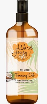 Tanning Oil Coconut (Bottle) - Ward Joury