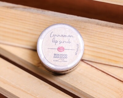 Lip Scrub Cinnamon (Jar) - Skin Food Hair Food