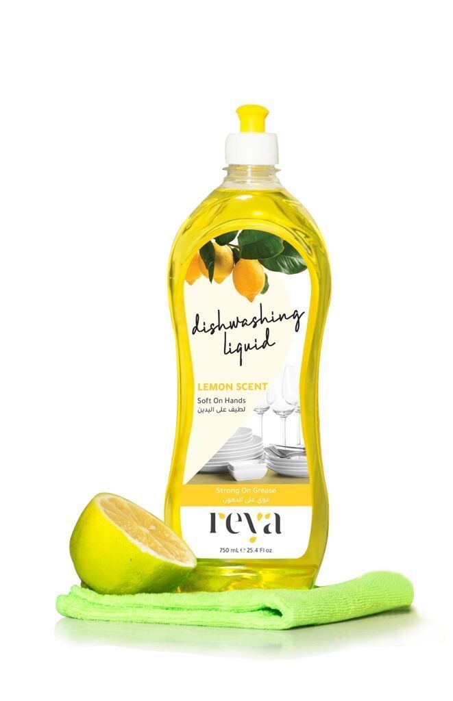 Dishwashing Liquid Lemon Scent (Bottle) - Reya