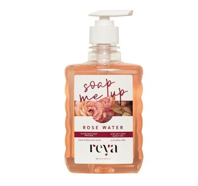 Soap Anti Bacterial Rose Water (Bottle) - Reya