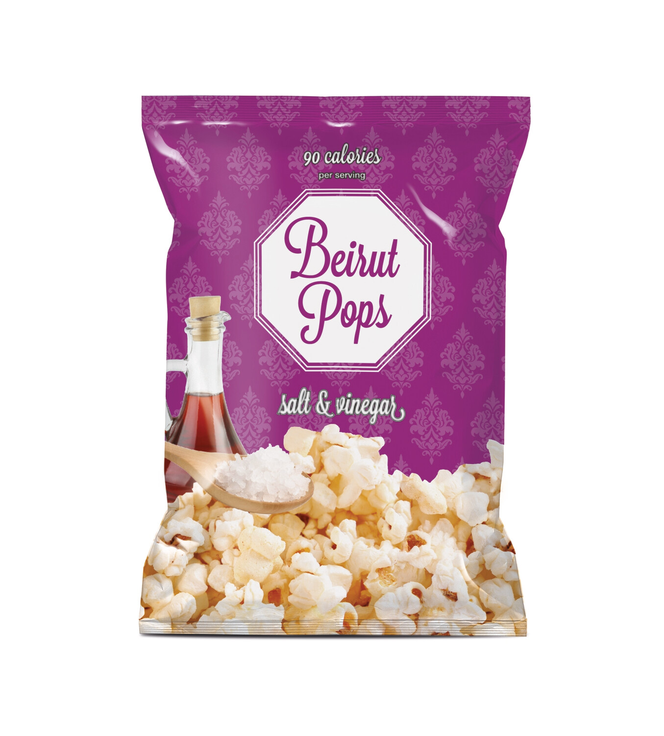Popcorn Salt &Vinegar (Bag) - Beirut Pops