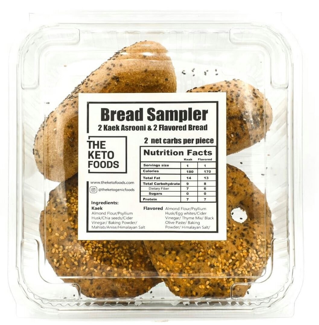 Bread Sampler (Pack) - The Keto Foods