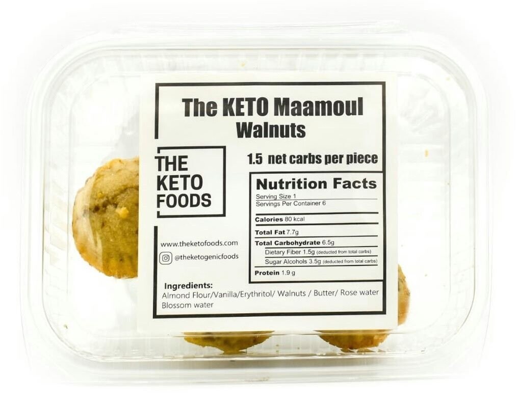 Maamoul Walnut (Pack) - The Keto Foods