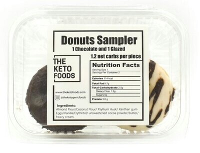 Donuts Sampler (Pack) - The Keto Foods