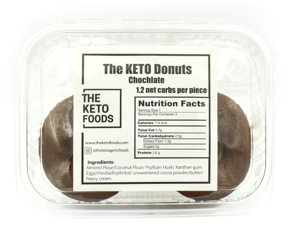 Donuts Chocolate (Pack) - The Keto Foods