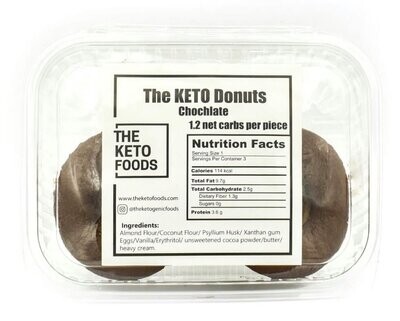 Donuts Chocolate (Pack) - The Keto Foods