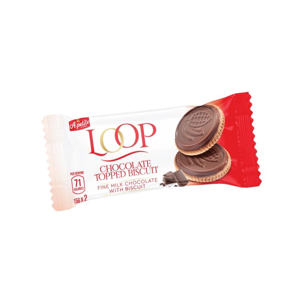 Biscuits Chocolate Loop Milk (Pack) - A Petite