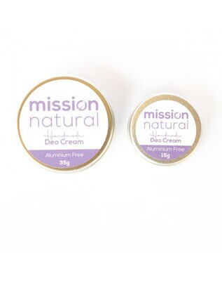 Deodorant Solid Floral (Can) - Mission Natural