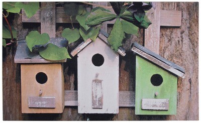 Doormat Bird Houses (Piece) - Furn Art