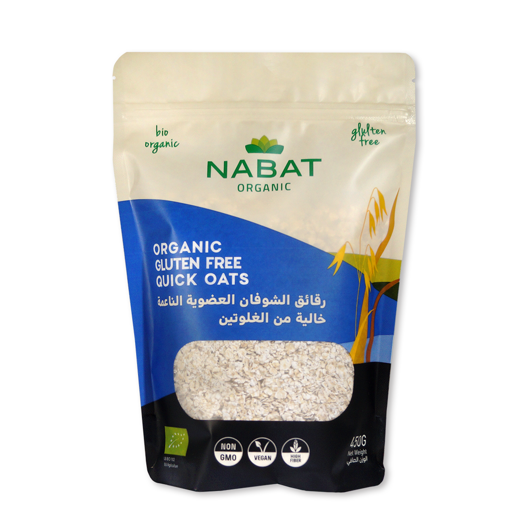 Oat Flakes Fine Gluten-Free (Bag) - Nabat Organic