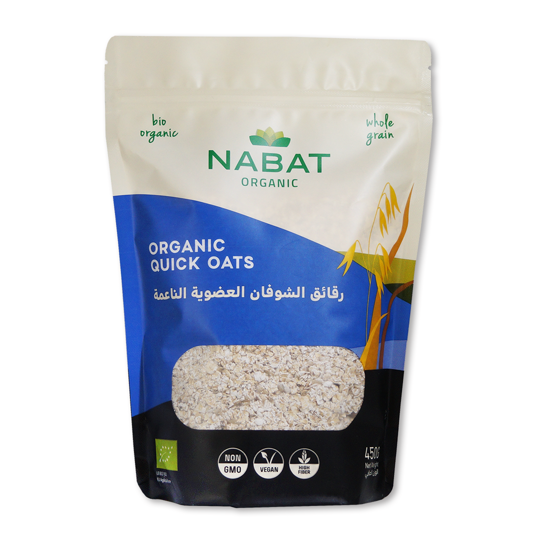 Oat Flakes Fine Organic (Bag) - Nabat Organic