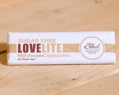 Chocolate Dark Cappuccino Sugar-Free (Bar) - Ethel LoveLite