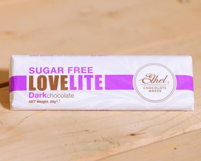 Chocolate Dark Sugar-Free (Bar) - Ethel LoveLite