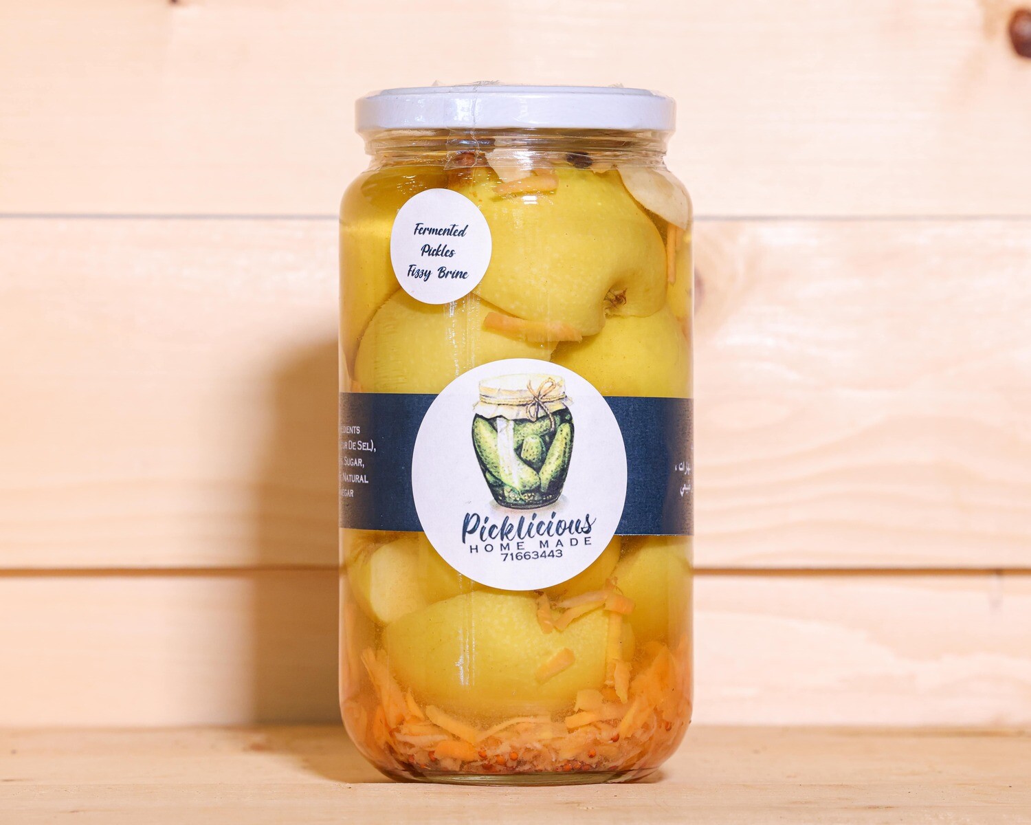 Apple Pickles (Jar) - Picklicious