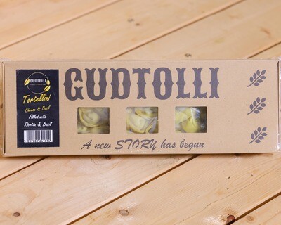 Tortellini White Cheese & Basil (Box) - Gudtolli