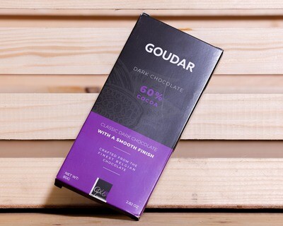 Chocolate Dark 60% Plain (Bar) - GOUDAR