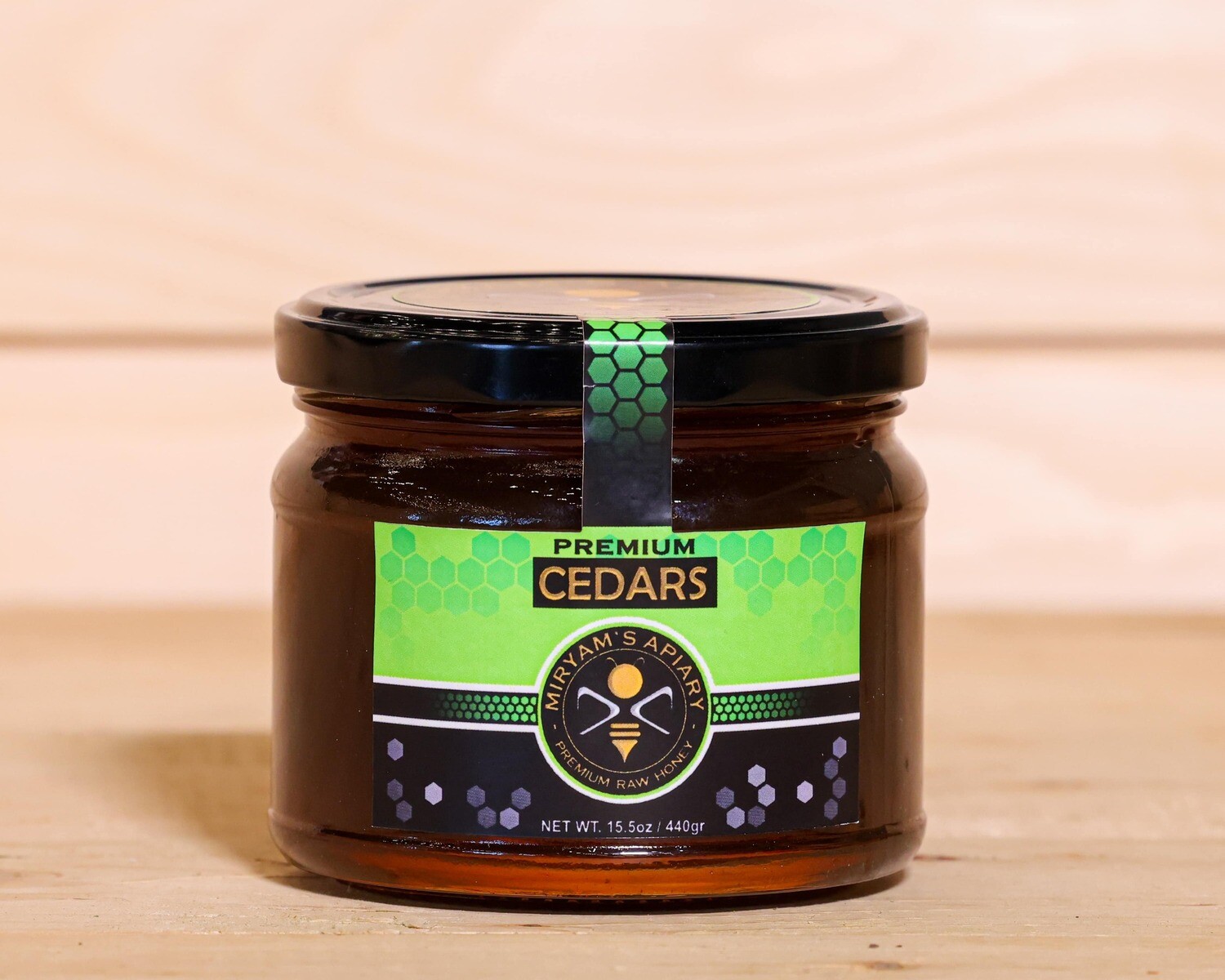 Honey Cedar (Jar) - Miryam's Apiary
