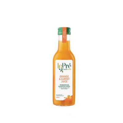 Juice Orange Carrot (Bottle) - Le Pre