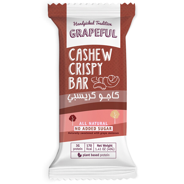 Protein Cashew Crispy (Bar) - Grapeful