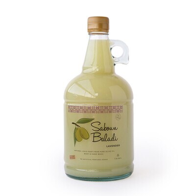 Liquid Soap Lavender Gallon (Gallon) - Saboun