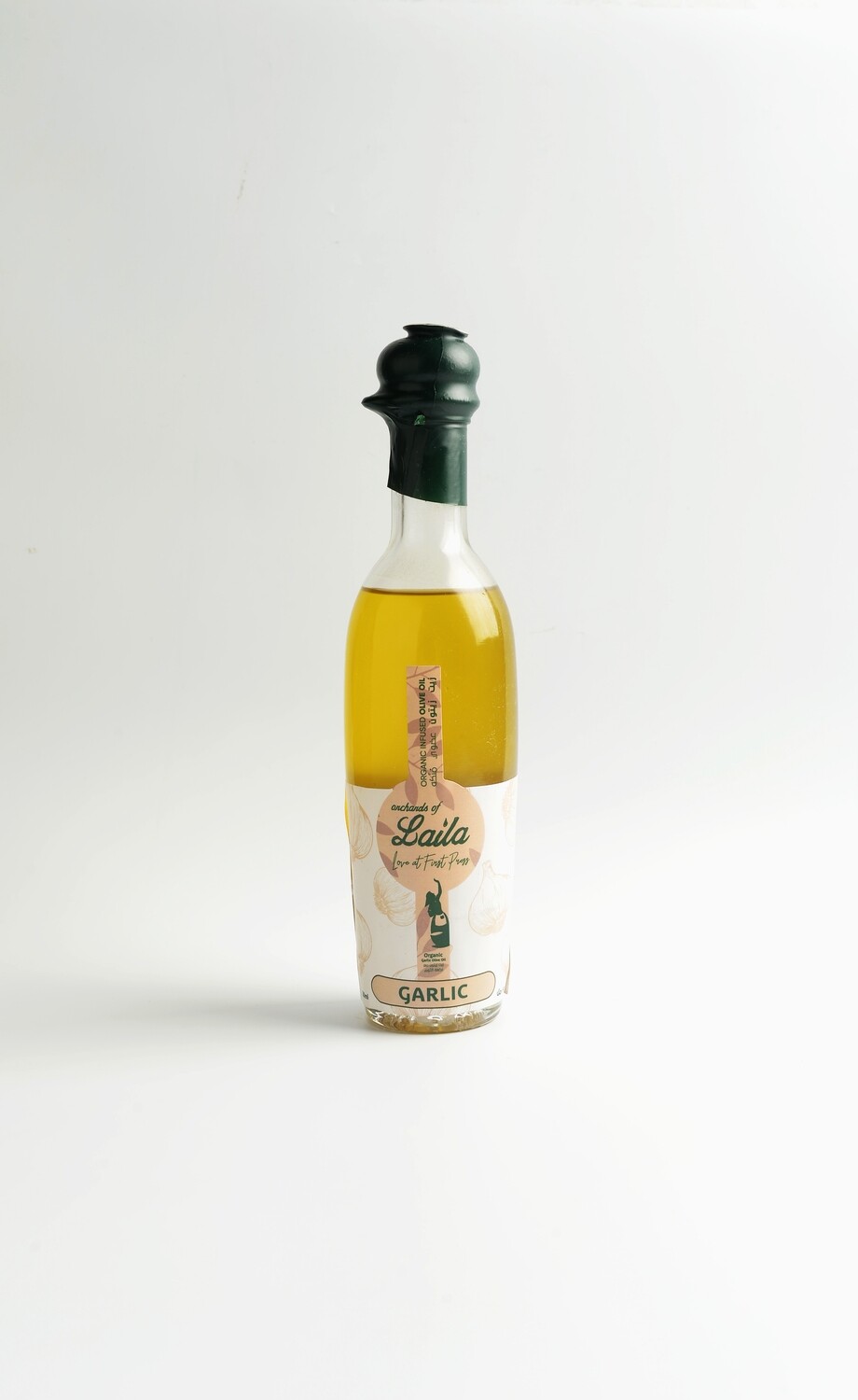 Olive Oil Infused Garlic (Bottle) - Laila