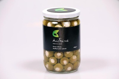 Olive Stuffed with Labneh (Jar) - AviSaine