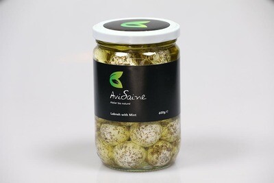 Labneh with Mint (Jar) - AviSaine