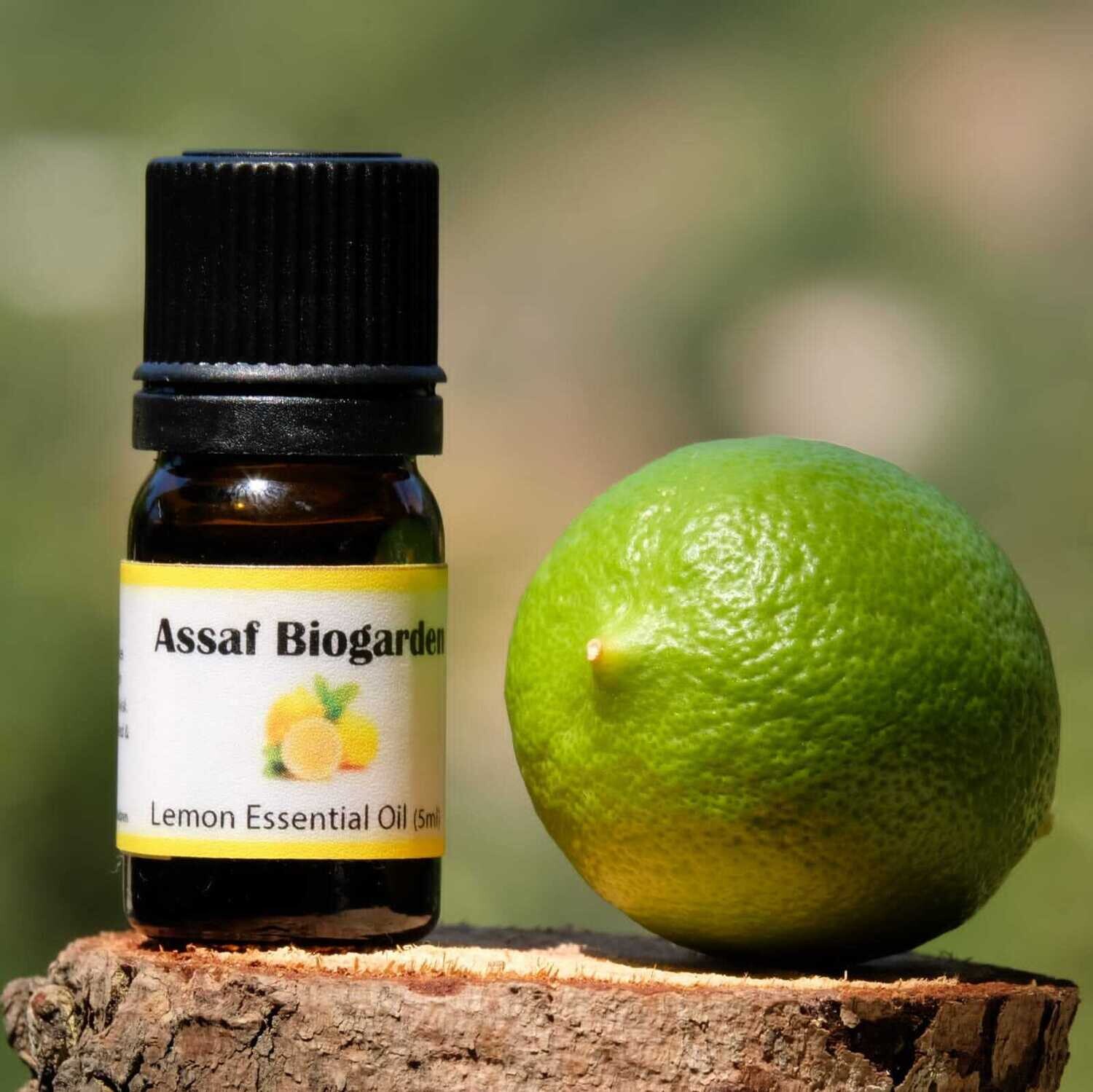 Essential Oil Lemon (Bottle) - Assaf Biogarden