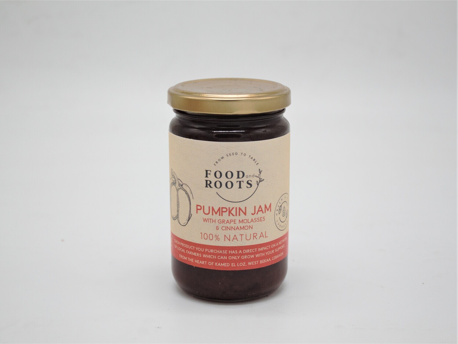 Pumpkin Jam (Jar) - Food and Roots