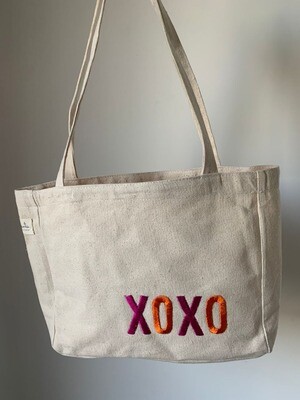 Tote Bag XOXO Yugo (Pcs) - Artisanat De Binti