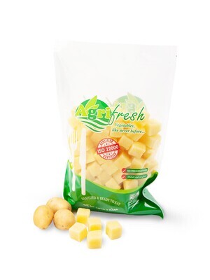 Potato Cubes Sanitized (Bag) - Agri Fresh