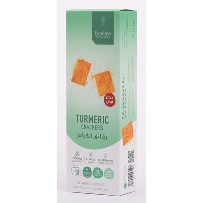 Crackers Turmeric (Pcs) - L'arome