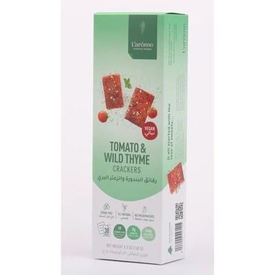 Crackers Tomato & Wild thyme (Pcs) - L'arome